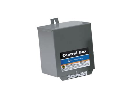 franklin electric control box 5hp|franklin control box capacitors.